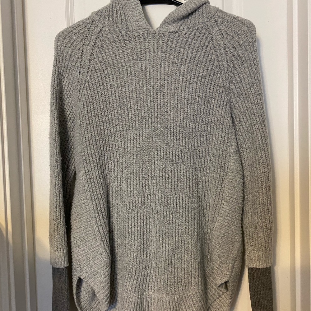 Hooded Tunic Sweater